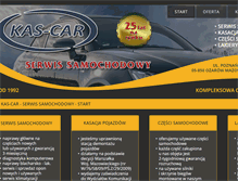 Tablet Screenshot of kas-car.pl